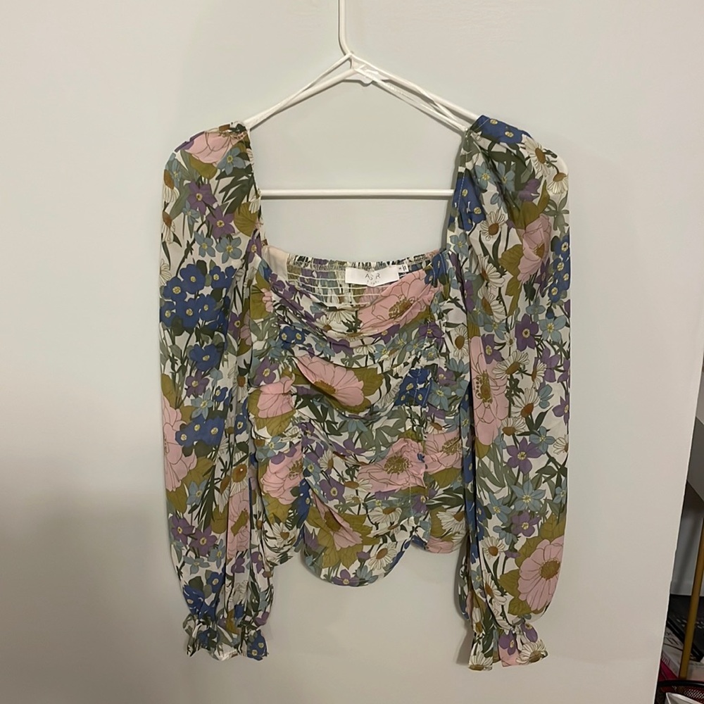 ASTR the label floral top